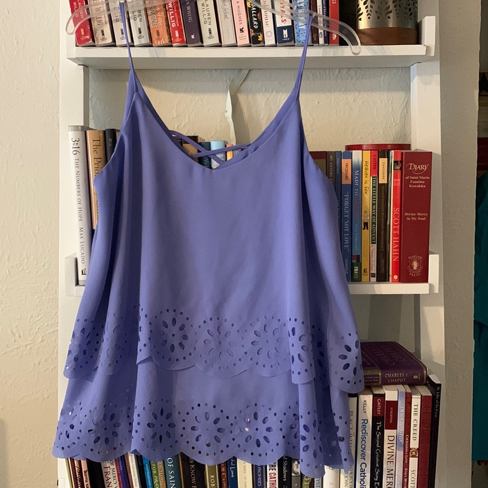 Lavender Francesca’s layered tank